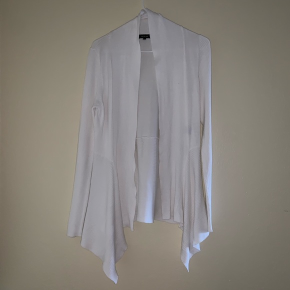 Women’s white flow cardigan - Picture 1 of 4